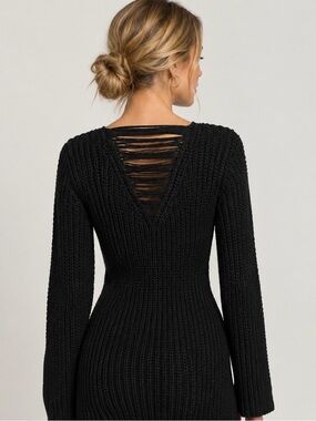 Aro distressed knit sweater